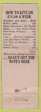 Matchbook Cover - Blo Bar East Grand Forks MN WORN