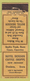 Matchbook Cover - Hotel Denison IA