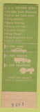 Matchbook Cover - Toledo Steel Elmhurst IL Auto Supply