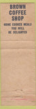 Matchbook Cover - Brown Hotel Des Moines IA