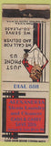 Matchbook Cover - Alexandria Steam Laundry