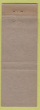 Matchbook Cover - Alexandria Steam Laundry