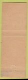 Matchbook Cover - Military District of Washington DC Abraham Lincoln Memorial