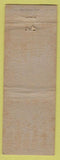Matchbook Cover - Reed Motel Indianola IA WORN