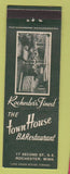 Matchbook Cover - Town House Bar Restaurant Rochester MN