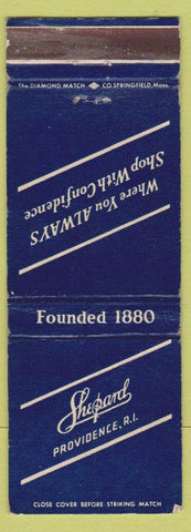 Matchbook Cover - Shepard Providence RI WEAR