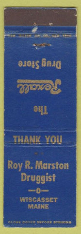 Matchbook Cover - Rexall Drug Stores Wiscasset ME