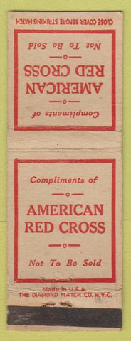Matchbook Cover - American Red Cross WEAR