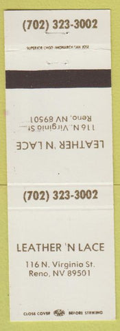 Matchbook Cover - Leather N Lace Reno NV gay bar?