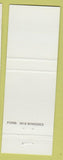 Matchbook Cover - Magic Panda RMS 1996 Houston TX