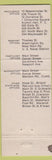 Matchbook Cover - Rhode Island Hospital Trust Providence Newport Pawtucket