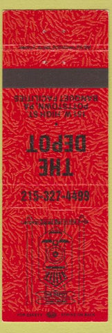 Matchbook Cover - The Depot Pottstown PA