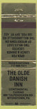 Matchbook Cover - Olde Danish Inn Myerstown PA
