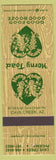 Matchbook Cover - Horny Tead Cave Creek AZ