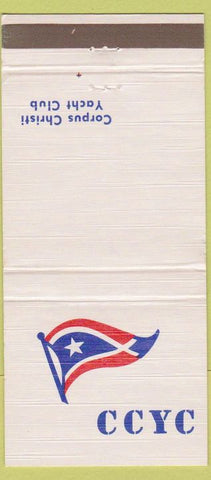 Matchbook Cover - Corpus Christi TX Yacht Club 30 Strike