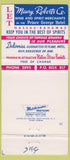 Matchbook Cover - Maury Roberts Co Prince George Hotel Nassau Bahamas 30 Strike