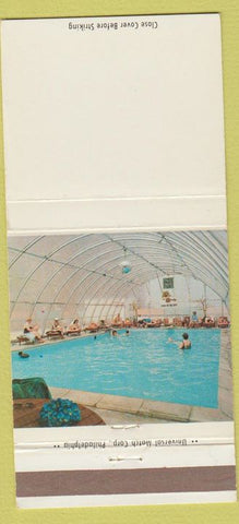 Matchbook Cover - Barclay Motel Atlantic City NJ swimming pool  30 Strike