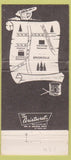 Matchbook Cover - American Hotel Brookville PA 30 Strike