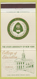 Matchbook Cover - State University of New York Oswego NY 30 Strike