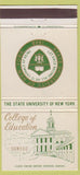 Matchbook Cover - State University of New York Oswego NY 30 Strike