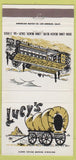 Matchbook Cover - Lucy's Long Beach CA 30 Strike