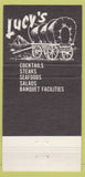 Matchbook Cover - Lucy's Long Beach CA 30 Strike
