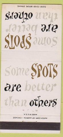 Matchbook Cover - NBC Radio Commercial Sales Bob Morrison 30 Strike