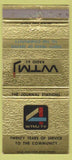 Matchbook Cover - WTMJ Radio 62 WORN 30 Strike
