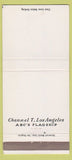 Matchbook Cover - Channel 7 Los Angeles CA ABC 30 Strike