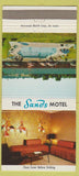 Matchbook Cover - The Sands Motel St Louis MO 30 Strike