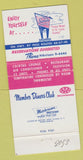 Matchbook Cover - The Sands Motel St Louis MO 30 Strike