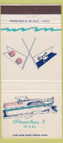 Matchbook Cover - Peaches II Miami FL Boats 30 Strike
