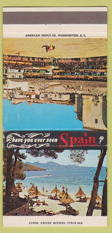 Matchbook Cover - Spanish National Tourist Offices Spain 30 Strike