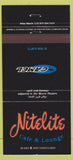 Matchbook Cover - Nitelite Cafe Lounge Seattle WA Camel Cigarettes 30 Strike