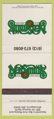 Matchbook Cover - Naismith's Minneapolis MN Target Center Timberwolves 30 Strike