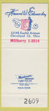 Matchbook Cover - Edwards Funeral Home Cleveland OH 30 Strike
