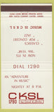 Matchbook Cover - CKSL Radio 1290 London ON? 30 Strike