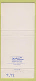 Matchbook Cover - Smith Hatfield Funeral Home Weston WV 30 Strike