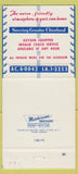 Matchbook Cover - Sandals Funeral Home Lakewood OH 30 Strike