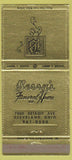 Matchbook Cover - Berry's Funeral Home Cleveland OH gold 30 Strike