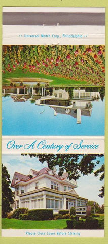 Matchbook Cover - Trexler Funeral Home Allentown PA 30 Strike
