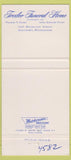 Matchbook Cover - Trexler Funeral Home Allentown PA 30 Strike