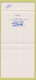 Matchbook Cover - Steine Funeral Home Decorah IA 30 Strike