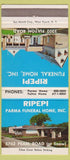 Matchbook Cover - Ripepi Funeral Home Cleveland OH 30 Strike