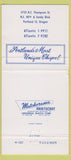 Matchbook Cover - Ross Hollywood Funeral Home Portland OR 30 Strike