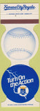 Matchbook Cover - Kansas City Royals baseball 1983 schedule Contour