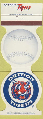 Matchbook Cover - Detroit Tigers 1983 Schedule 30 Strike