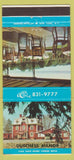 Matchbook Cover - Dutchess Manor Beacon NY 30 Strike