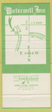 Matchbook Cover - Watermill Inn Smithtown NY 30 Strike