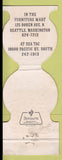Matchbook Cover - Great Lakes Refinery Chicago IL Contour